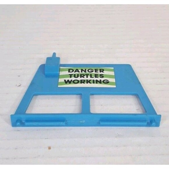 1989 TMNT Sewer Lair Playset Elevator Wall Part Teenage Mutant Ninja Turtles 80s - Picture 3 of 3